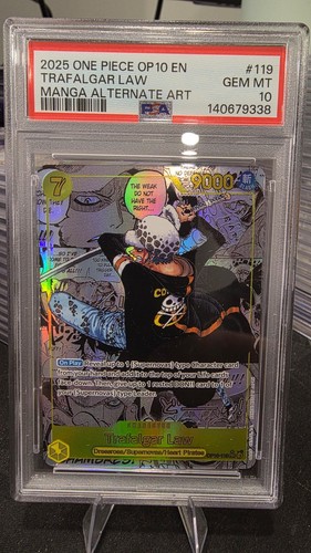 Trafalgar Law (Manga) graded PSA 10 for sale on eBay