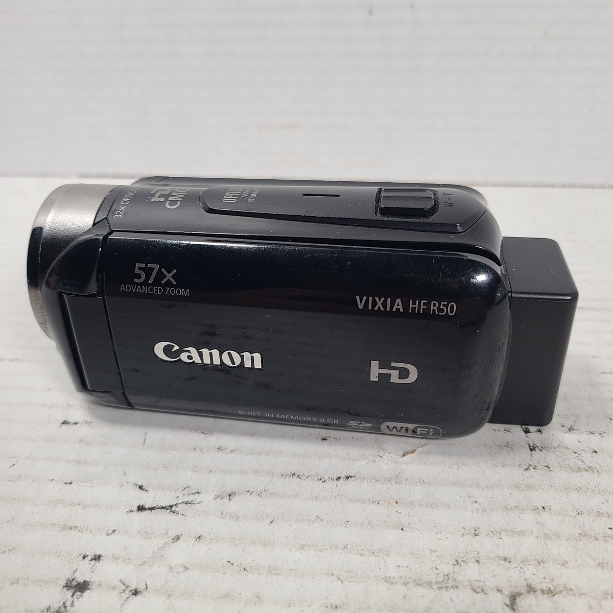 READ! Canon Vixia HF R50 8GB Memory HD CMOS 32x Optical Zoom