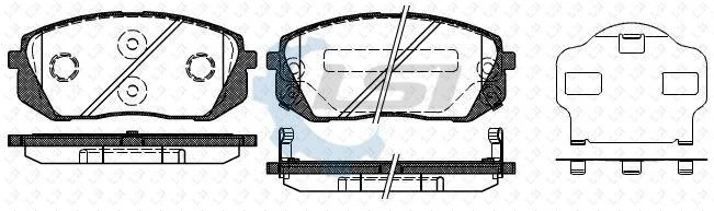 Juego de pastillas de freno delanteras Bendix y rotores de disco para Hyundai ix35 LM AWD 2010-2018 Foto 4 de 4
