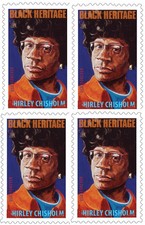 US 4856 Black Heritage Shirley Chisholm F block 4 MNH 2014
