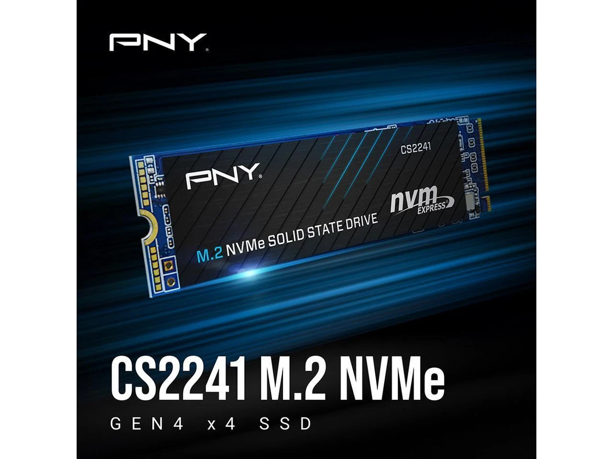 PNY CS2241 M.2 2280 1TB PCI-Express 4.0 x4 3D NAND Internal Solid 