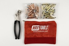 25 1/8  25 3/16 Cleco Fasteners  Cleco Pliers w/ RED Mesh Bag RB-K4S50-1 