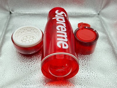 RED supreme zoku glass core 160Z water bottle - ss21 | eBay