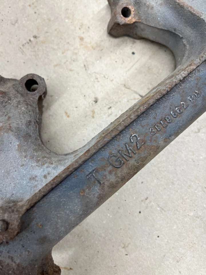 1973 74 75 76 81 CHEVROLET C10 K10 MALIBU CAMARO PEQUENO BLOCO COLETOR DE ESCAPE OE - Imagem 4 de 4