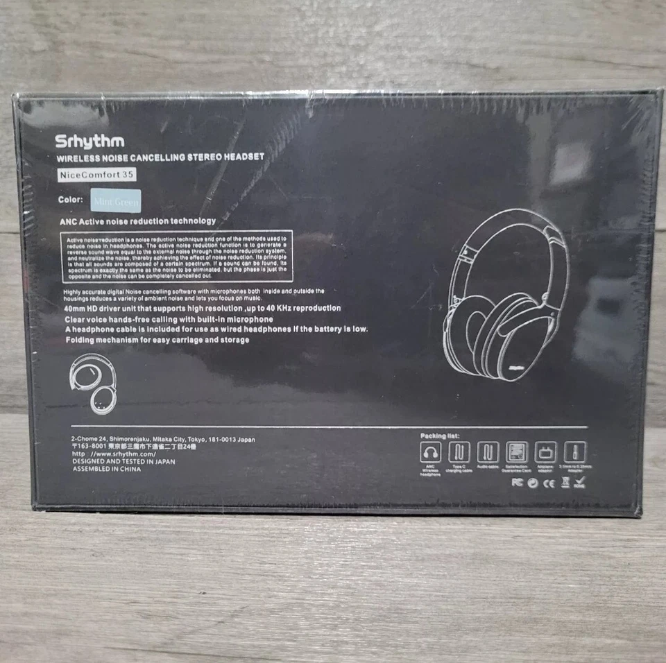 🎧🎧srhythm nc35 Nicecomfort Auriculares Estéreo Inalámbricos Blanco Brumoso Foto 2 de 2