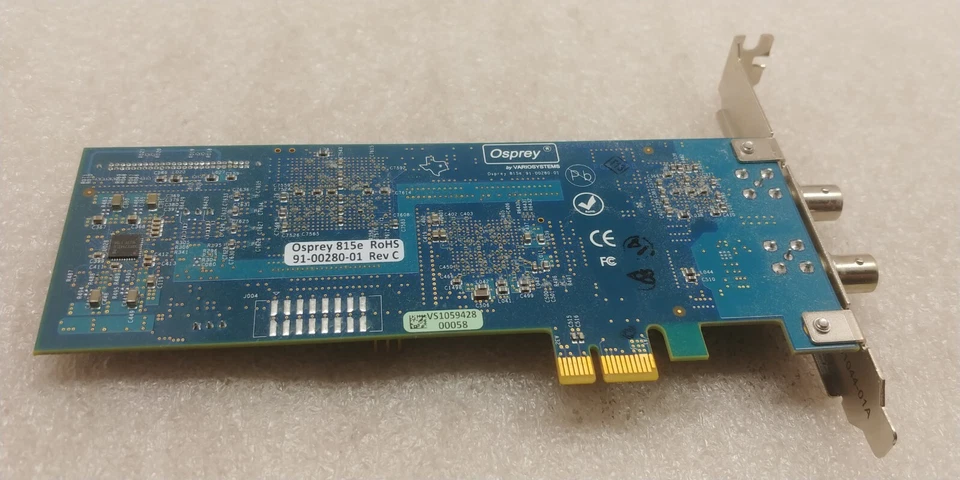 Osprey Video 815e Video Capture Card | Model: 91-00280-01 | HD SDI Rev C FR S/H - Image 2 of 4