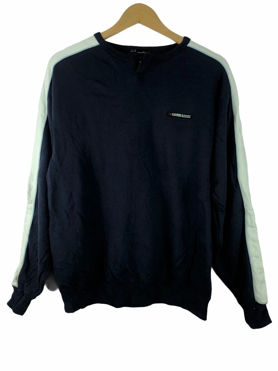 VINTAGE KANGOL SPORT LONG SLEEVE NAVY SWEATSHIRT