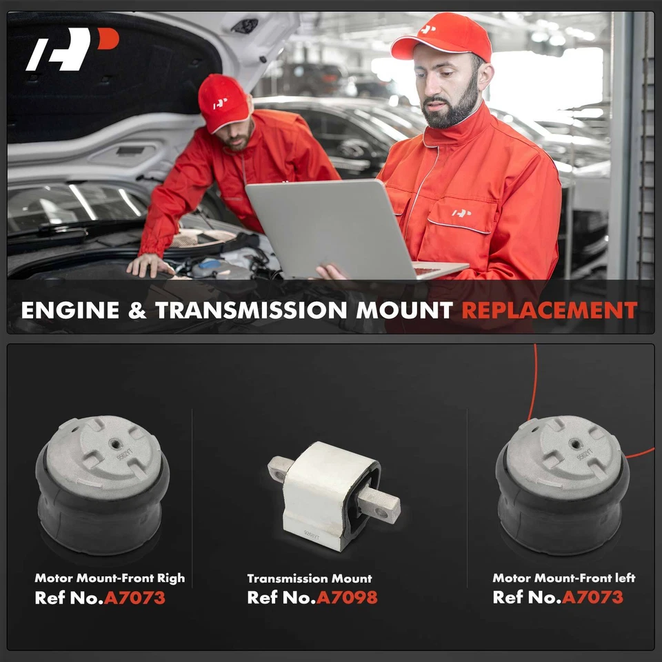 3Pcs Engine & Transmission Mount for Mercedes-Benz E550 S430 S500 CL500 SL500 - Image 3 of 4