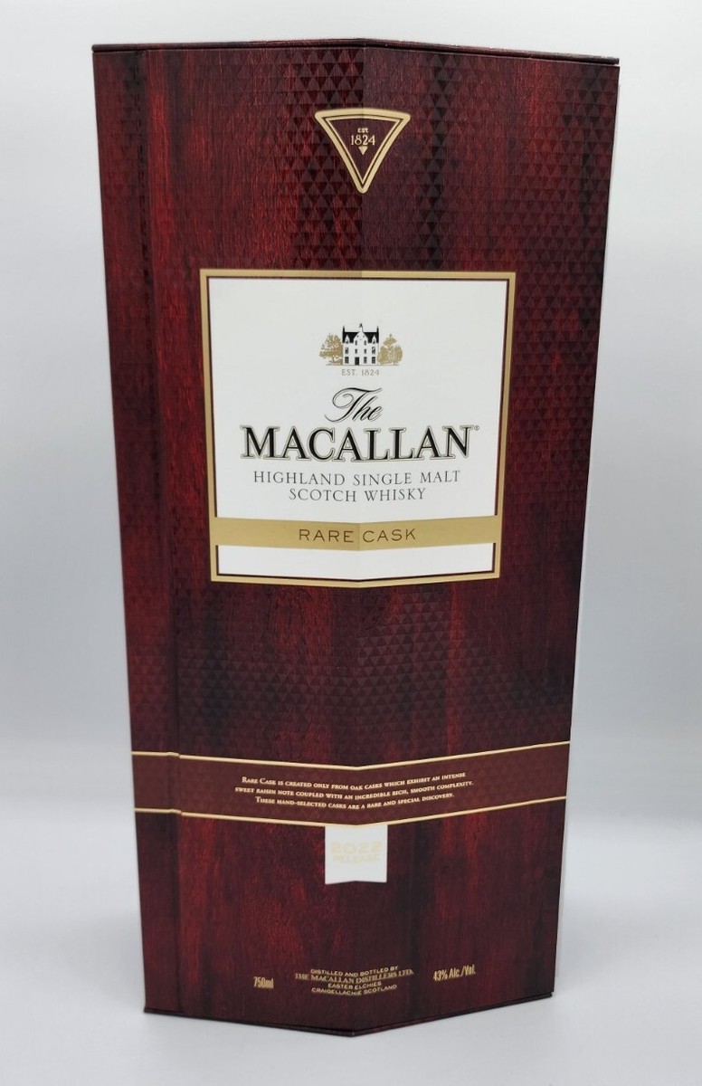 The Macallan Rare Cask Single Malt Scotch Whisky Empty Box 2021 | eBay