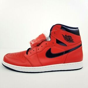 air jordan 1 navy blue and red