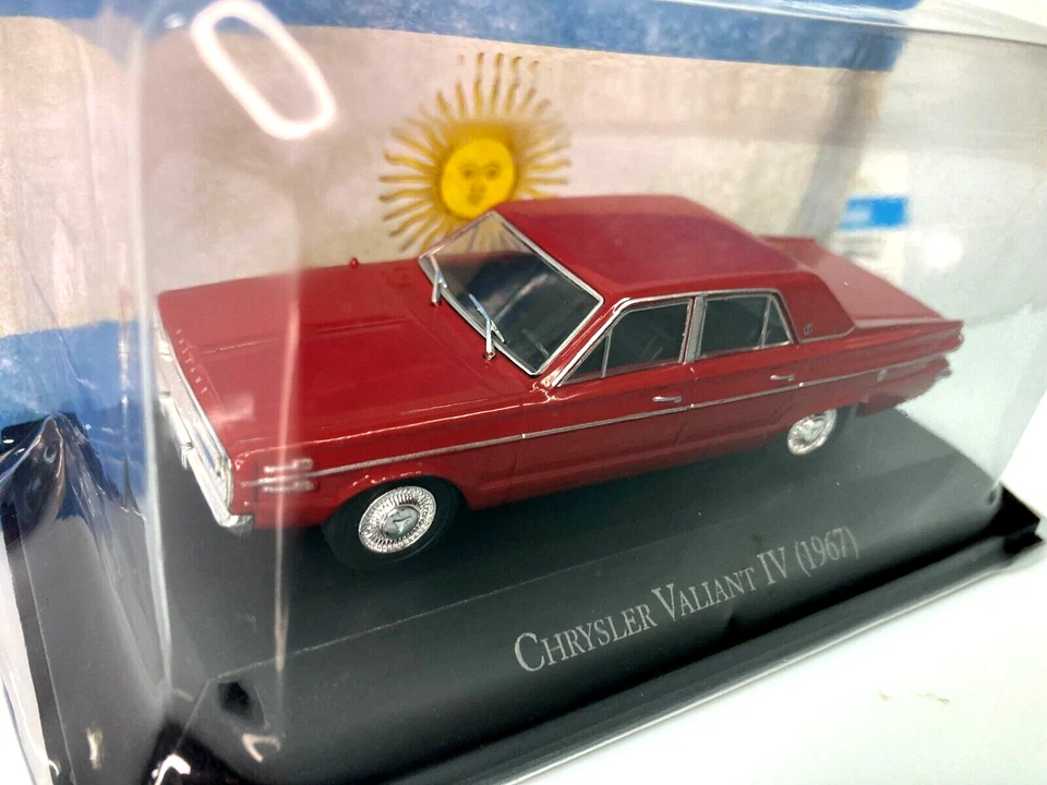 IXO SALVAT 1/43 AUTOS INOLVIDABLES ARGENTINOS DIECAST CHRYSLER VALIANT IV 1967 - Imagen 2 de 4