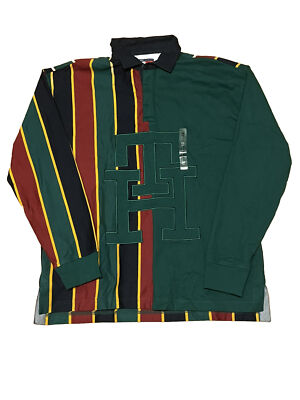 Tommy Hilfiger x Anthony Ramos Monogram Rugby Polo Shirt Men