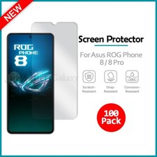 100-Pack LCD Ultra Clear HD Screen Protector for Phone Asus ROG Phone 8 / 8 Pro