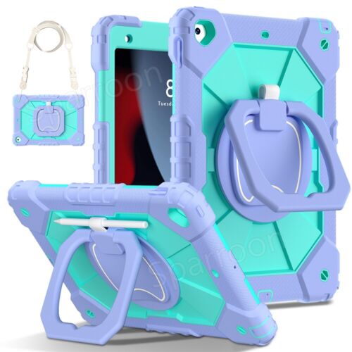 Shockproof Heavy Duty Hard Case for iPad 5/6/7/8/9/10th Gen Air 4 5 Pro 11 2024 - Picture 11 of 126