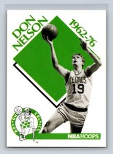 1990-91 NBA Hoops #345 Don Nelson Boston Celtics Golden State Warriors