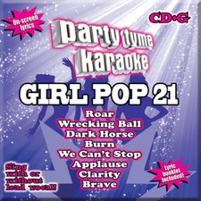 Party Tyme Karaoke - Girl Pop 21 8 8-song CD G Music