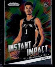 2023-24 Panini Prizm #3 Victor Wembanyama Instant Impact