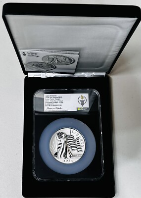 2024 $15 SAMOA 5OZ Light Of Liberty UHR FDI NGC Enhanced REV PF70