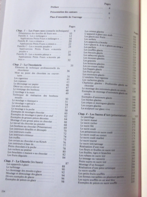 TRAITE de PATISSERIE ARTISANALE ESCOFFIER / BILHEUX Tomes 2, 3 et