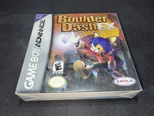Boulder Dash EX Kemco Nintendo Game Boy Advance EXMT+ COMPLETE n box!