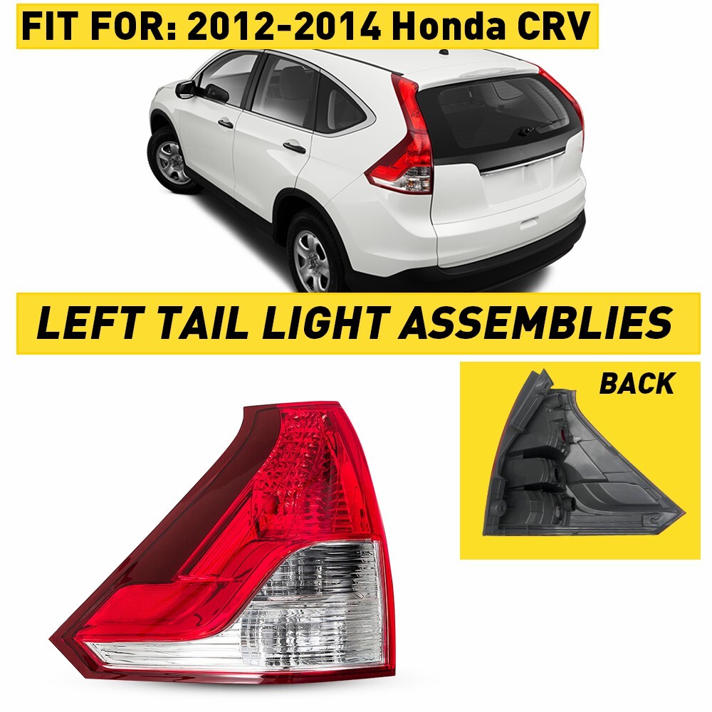 Feu arrière gauche pour 2012 2013 14 Honda CRV feu frein arrière côté conducteur CRV EAW eBay