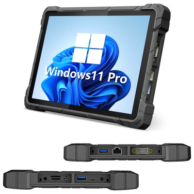 10.1 inch Rugged Tablet 8GB+128GB Intel N4120 4G LTE GPS Windows 11 Pro Tablets