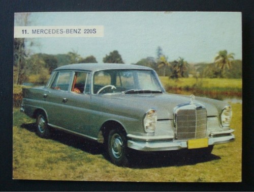 Mercedes-Benz 220S - WEET-BIX 1962 "The young motorist's book of CARS. - Picture 2 of 3