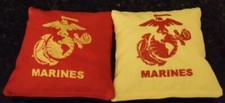 Eight Quality Cornhole Bags Marines Whole Corn or Pellets