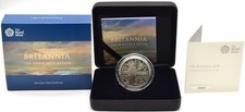 Fine Silver Coin 1oz Britannia Proof £2 2020 Queen Elizabeth II BOX + COA
