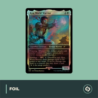 MTG | Ryu, World Warrior | FOIL | STREET FIGHTER x SECRET LAIR | NM | EN