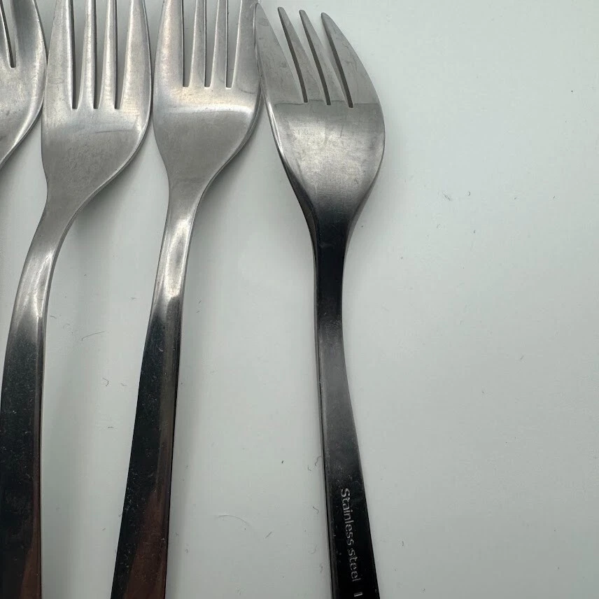 6x Conjunto de Garfos de Aço Inoxidável IKEA 22388 Vintage - Imagem 4 de 4