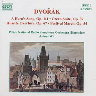 Antonin Dvorák A Hero's Song - Czech Suite - Husite Overture - Festival Mar (CD)