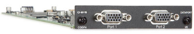 QSC Q-SYS CODP4   DataPort-Ausgabekarte