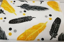 Lux Padded Ironing Board Cover (2 layers)(for 54" boards) COLORFUL FEATHERS, Ege