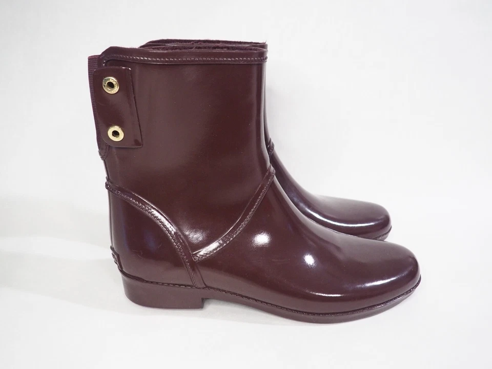 Michael Kors фиолетовый водонепроницаемый лодыжки дождя ботинки, размер 10 (США) - Изображение 2 из 4