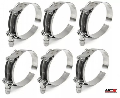 HPS 316 Marine Stainless Steel T-Bolt Hose Clamp – Size #44, Fits 2" ID Hose, 2.25"–2.56" Range – Saltwater & High-Pressure Use - View #6