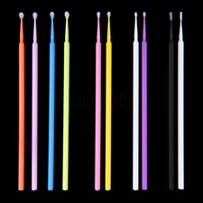 100Pcs/Bag Dental Microbrush Disposable Applicators Tips Micro Brush Cleaning