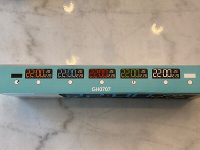 GH0707 LED Clock, Green LED, Time | Alarm | Snooze | Temp | eBay