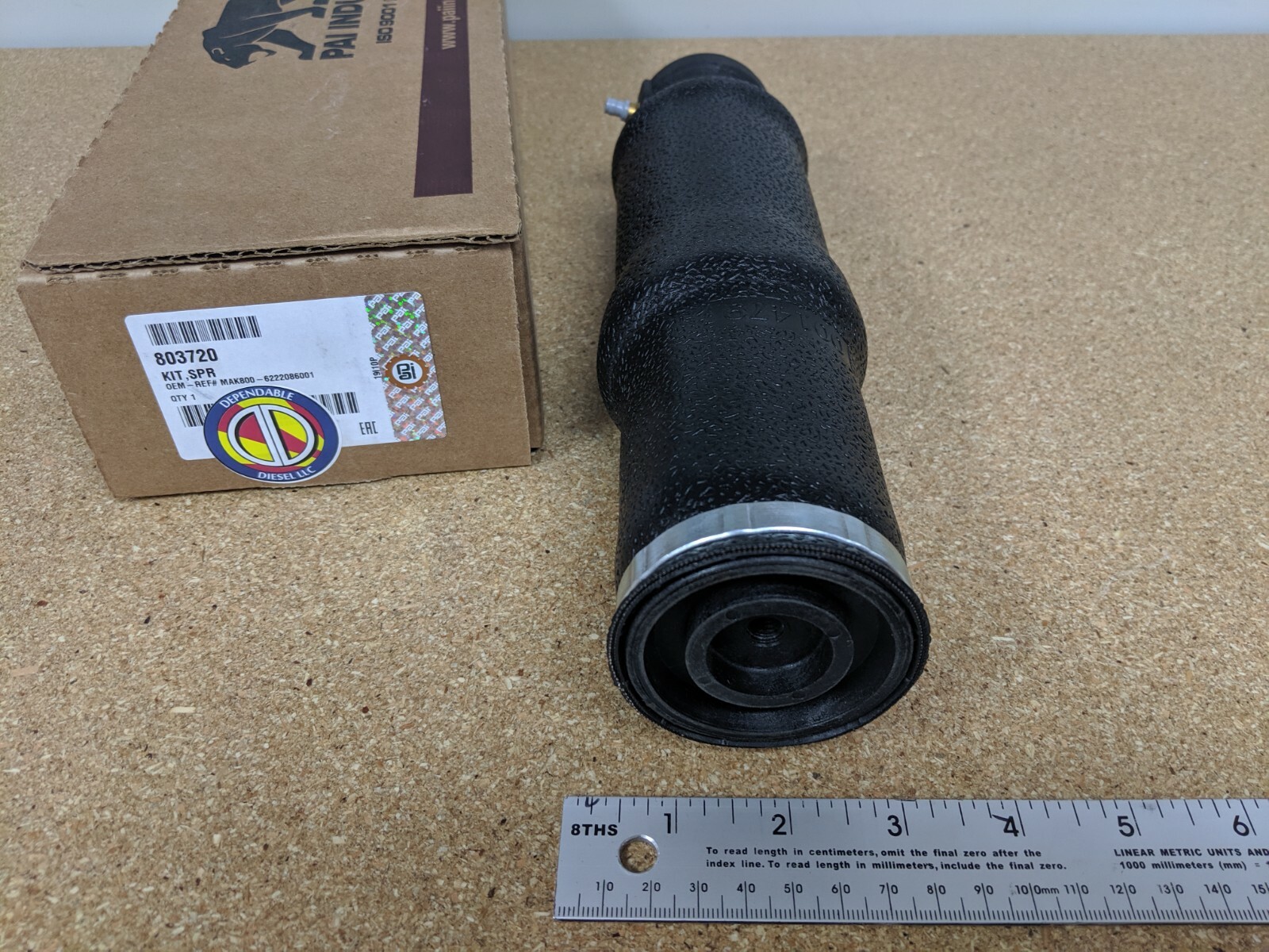 Air Spring Seat Kit for Mack. PAI # 803720 Ref. # Bostrom 6222086 