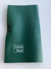 Lloyds Bank Vintage Green Statement Folder