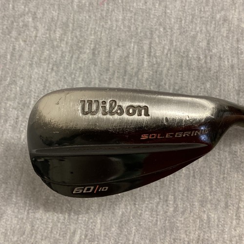 Wilson Harmonized Sole Grind Chrome 60-10 60° LW Lob Wedge Factory Steel Wedge - Picture 3 of 7