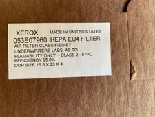 Xerox  IGen3  HEPA EU4 Filter 053E07960 NEW 