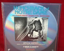 Hunchback Of Notre Dame  Charles Laughton Maureen O'Hara 1985 Laserdisc NM