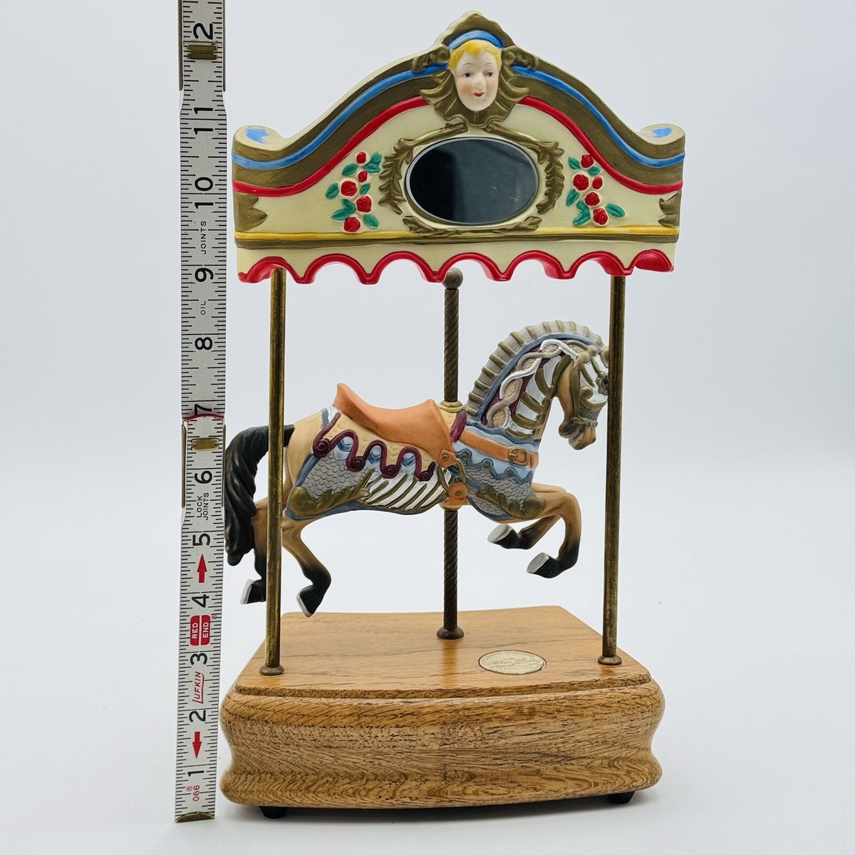 American Carousel Tobin Fraley Willitts Design Music Box Brown