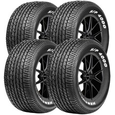 Qty 4 P22570r14 Hercules Hp 4000 98t Sl White Letter Tires