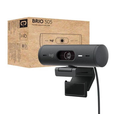 Logitech Brio 505 Full HD Webcam With HDR