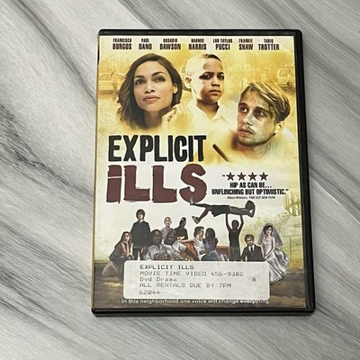Explicit Ills (DVD, 2008) Drama Romance Urban Francisco Burgos Naomie Harris +
