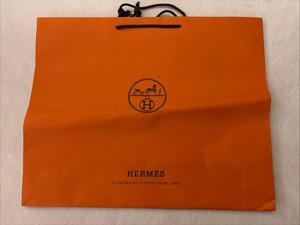 Authentic Hermes Shopping Gift Bag XXL 23.5X 19.2X7.5