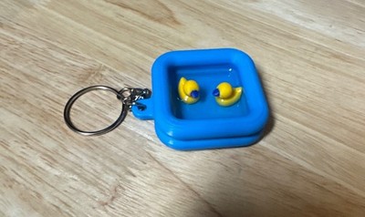 Key Chain - Ducks in a pool - Great unique gift