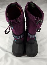 Kamik Kids 13 Snow Boot Purple Black Waterproof